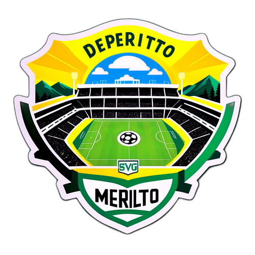 Estádio de Futebol com Torcida