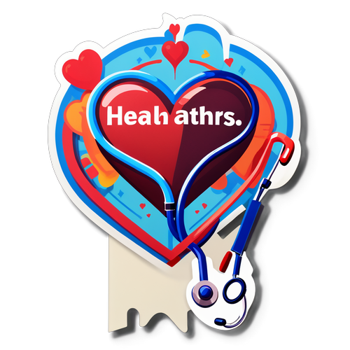 Jangan Anggap Remeh! Sticker 'Health Matters!' yang Menyentuh Hati dan Mengajak Kita Peduli!