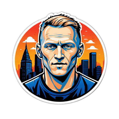 Jack Hermansson med bylandskap