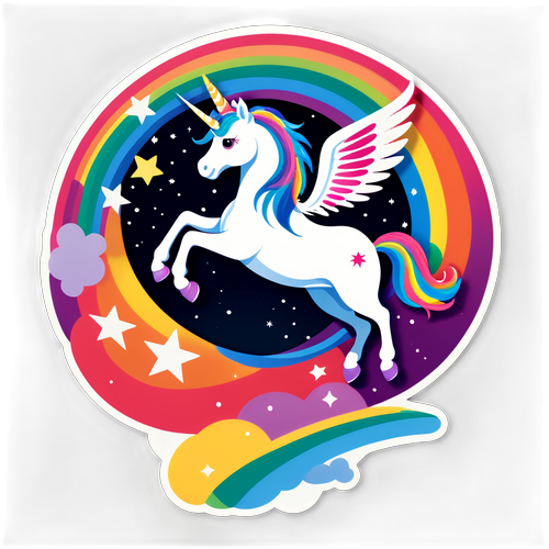 Unicorn Dreams Unleashed! The Magical Sticker That Will Brighten Your World