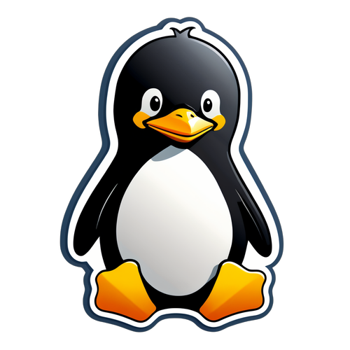Linux Penguin Tux Sticker
