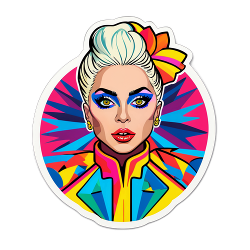 Adesivo Bold di Lady Gaga