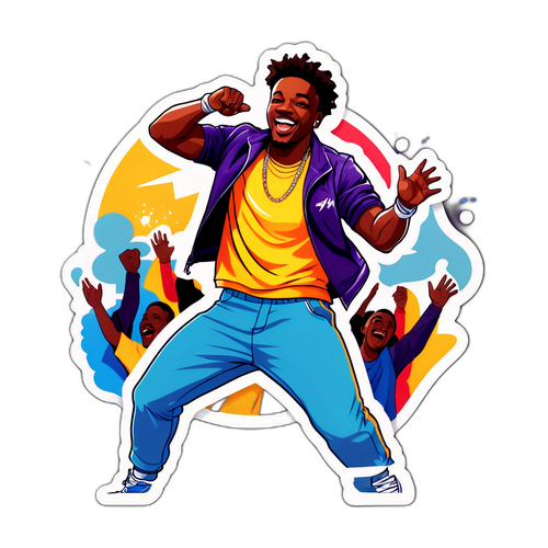 Sticker ni Cam Thomas na Nagsasagawa ng Kanyang mga Lagda