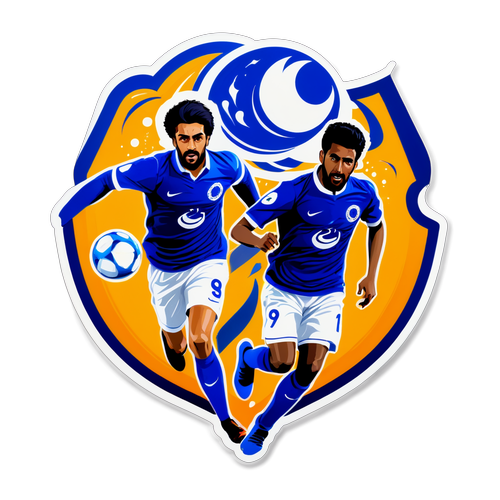 Sticker ya Mechi ya Al-Hilal na Al-Qadisiyah