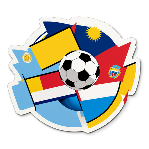 Colombia vs Argentina Match Symbolic Sticker