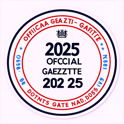 2025 Resmi Gazete Tasarımı
