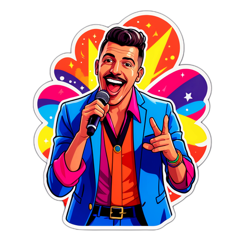 Adesivo Vibrante di Francesco Gabbani