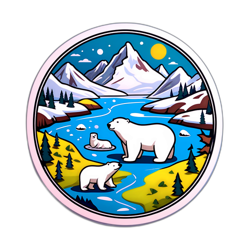 Χάρτης της Γροιλανδίας με Ζωάκια