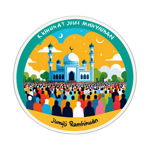 Ilustrasi Hari Ibadah di Masjid