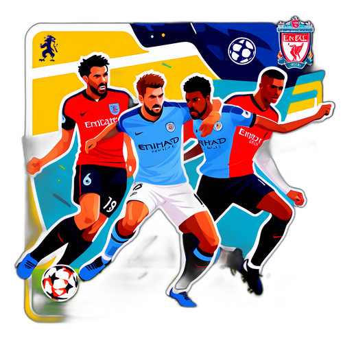Sticker Pertandingan EPL yang Mendebarkan