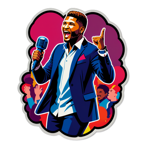 Usher: Energia Retro em Cena