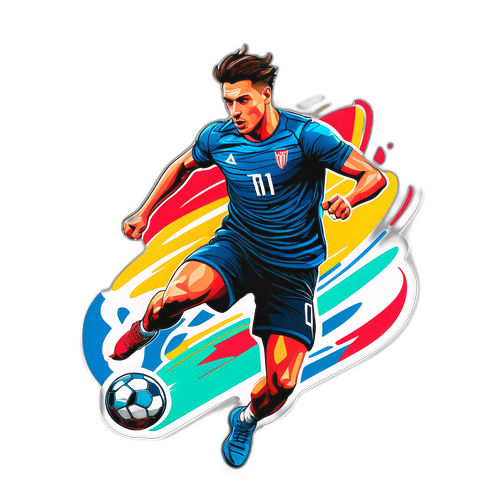 Dusan Vlahovic Dinamik Sticker