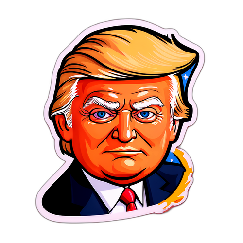 Sticker de Donald Trump