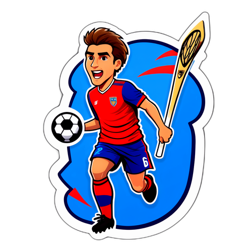 Adesivo Dinamico a Tema Sportivo di Fabio Galante