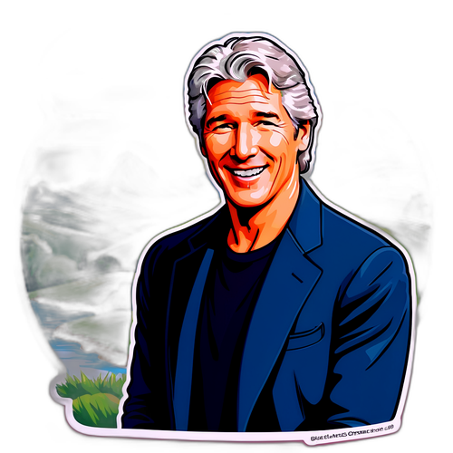 Richard Gere ikonikus mosollyal a romantikus tájban