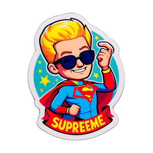 Autocollant de Marty Supreme