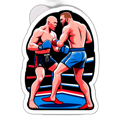 격렬한 MMA 전투