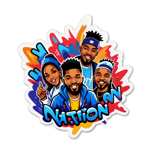 Sticker One Nation Emcees