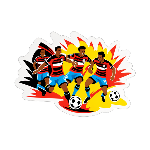 Partita di Calcio Dinamica: Flamengo vs Fortaleza