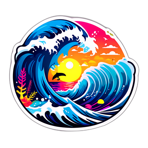 Sticker tematic Neversea