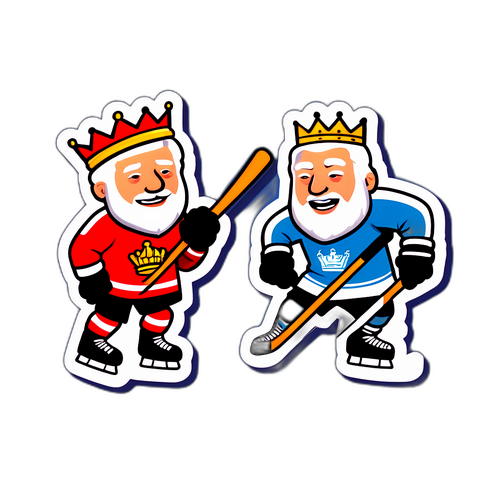 King and Senator Hockey Duel
