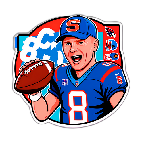 Cartoonish Sean McDermott Sticker