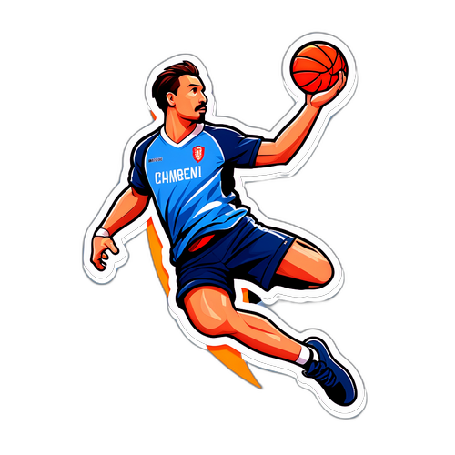 Perfekt håndboldkast med tekniske detaljer