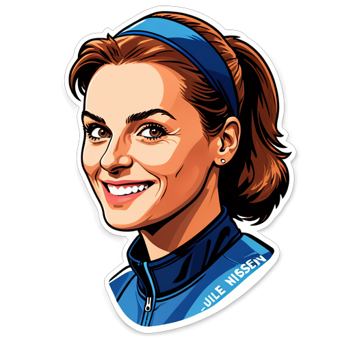 Feirende Julie Nilssen