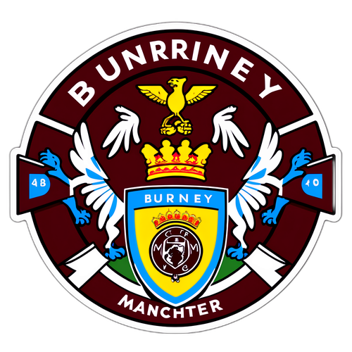 伯恩利對曼聯比賽貼紙