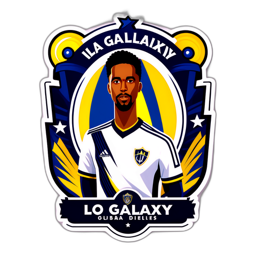 Stiker Menarik LA Galaxy