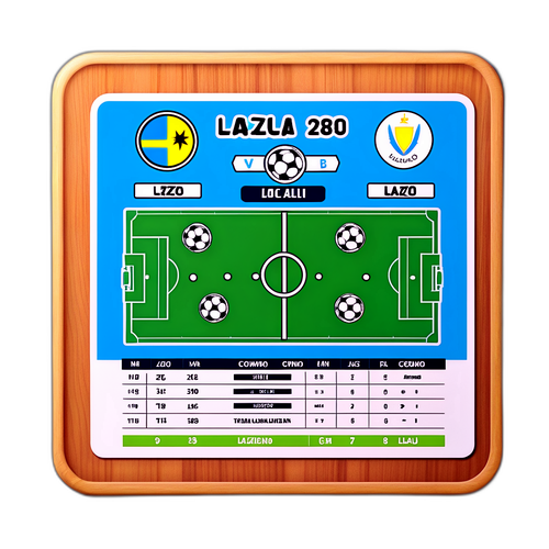 Sticker meci fotbal: Lazio vs. Como