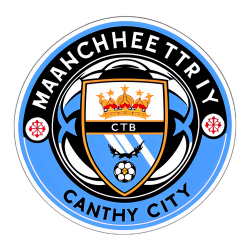 Stiker Manchester City Gaya Modern