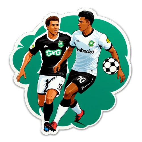 Affrontement de Football entre Santos et Ceará
