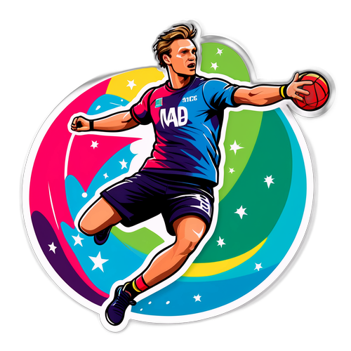 Imponerende Maksimumkast af Mads Svane i Håndbold