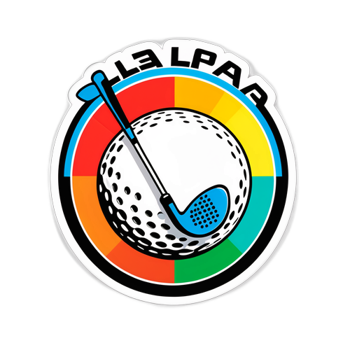 LPGA 기념 스티커