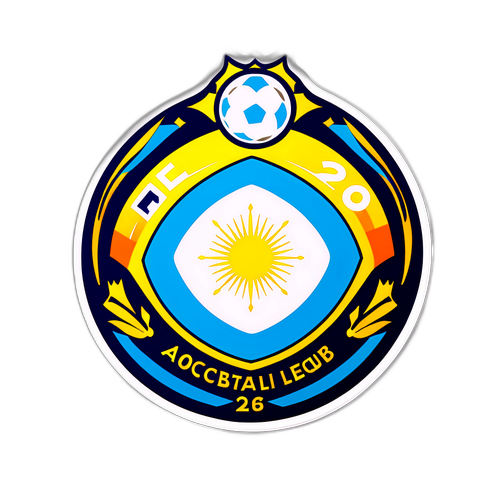 Diseño de Sticker de la Liga Argentina 2026