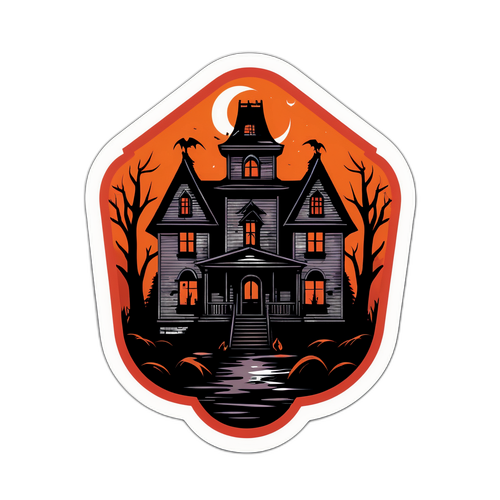 Autocollant inspiré de Silent Hill