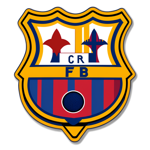 FC Barcelona - Stolt Emblem og Fodboldpassion