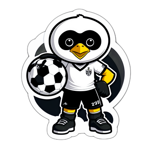 Sporting Charleroi Mascot Sticker
