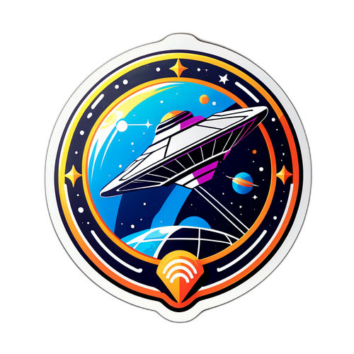 Стильний значок, присвячений Starlink