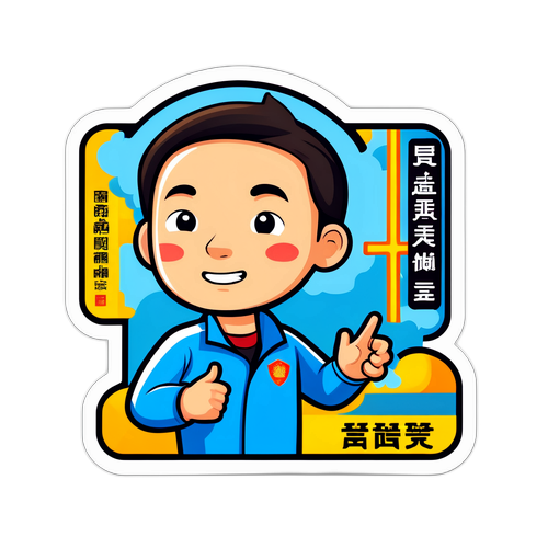 北京转机事件安全警示贴纸