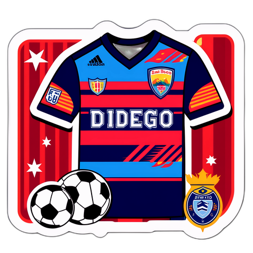 San Diego FC Jersey Sticker