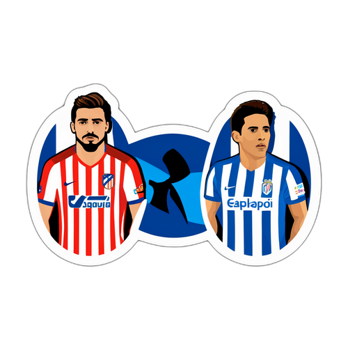 Sticker trận đấu giữa Espanyol và Atlético Madrid