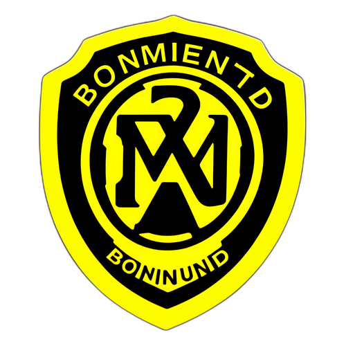 Reka Bentuk Pelekat Logo Borussia Dortmund