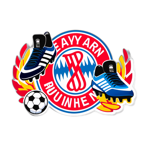 Vibrant Bayern Munich Logo Sticker