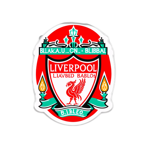 Liverpool a Bilbao logo nálepka