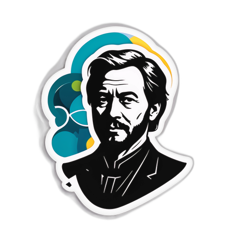 Minimalist klistremerke av Jonas Lihaug Fredriksen