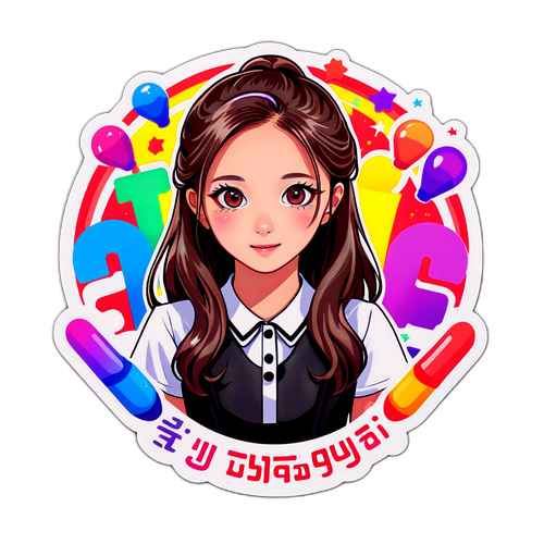 周子瑜演唱會貼紙