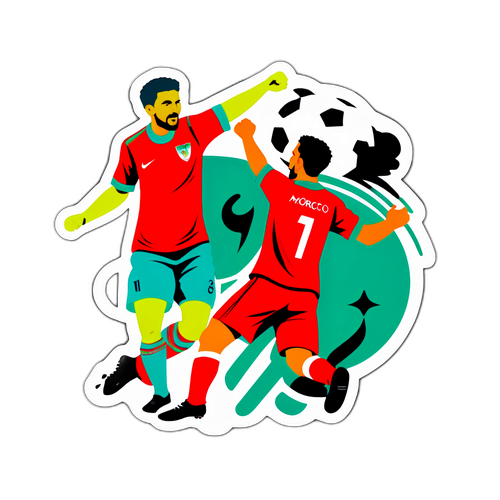 Pertandingan Sepak Bola Antara Morocco dan Bahrain