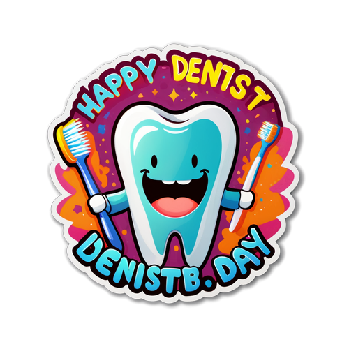 ¡Descubre la Sonrisa de un Dentista Feliz! Celebra el Día del Dentista con Color y Alegría